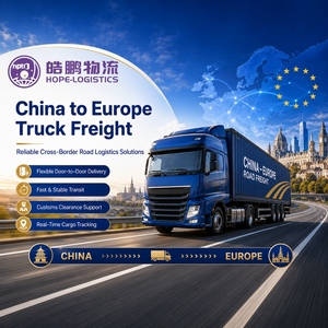 China To Europe Road Transport Cross Border Trucking Service Overland Freight Logistics Delivery Solution